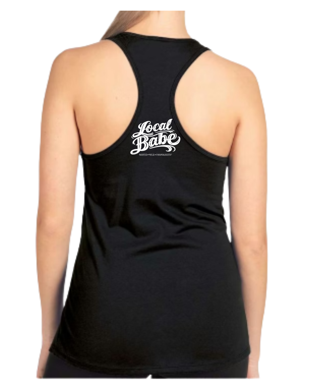 Rooted, Wild, Unapologetic Razor Back Tank Top