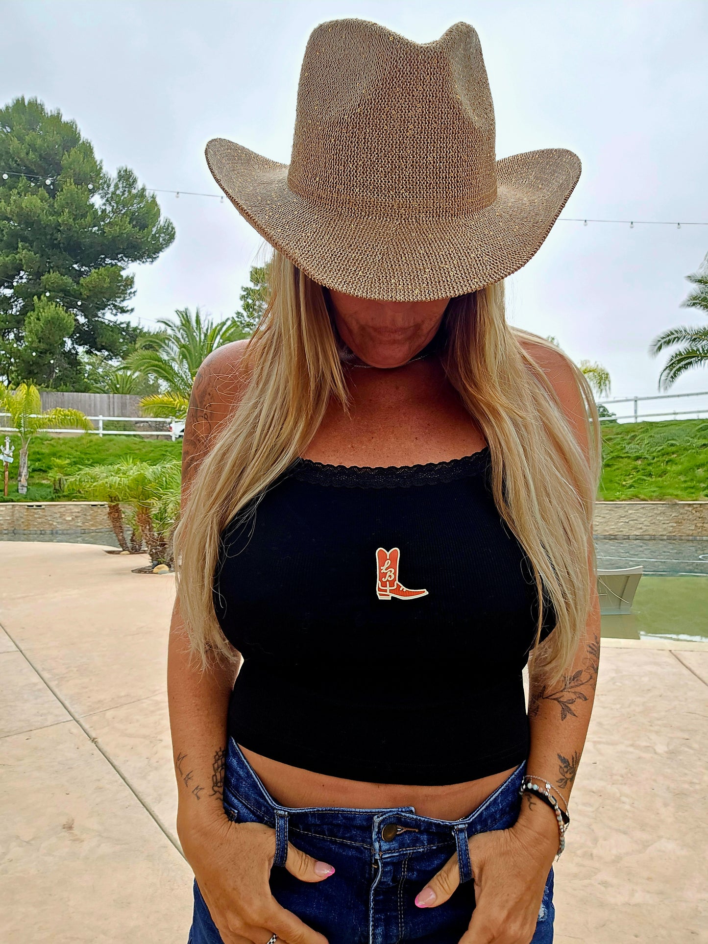 Blackberry Belle Camisole Lace Tank