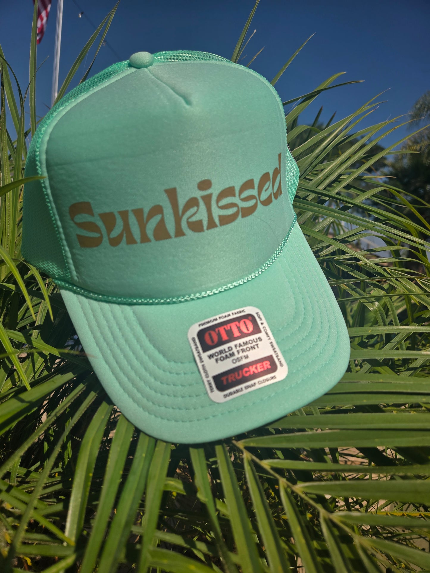 Sunkissed Trucker Neon Trucker Hat