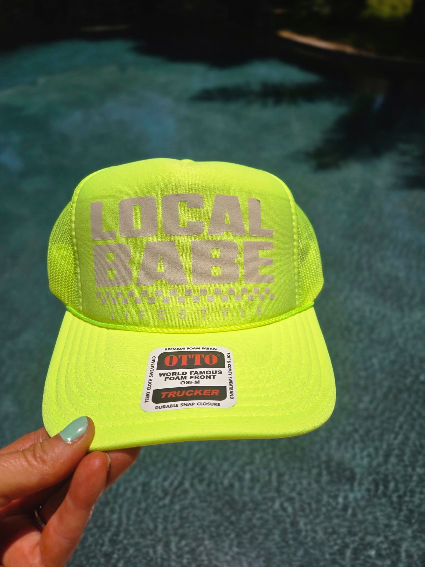 Summer Neon Party Trucker Hat