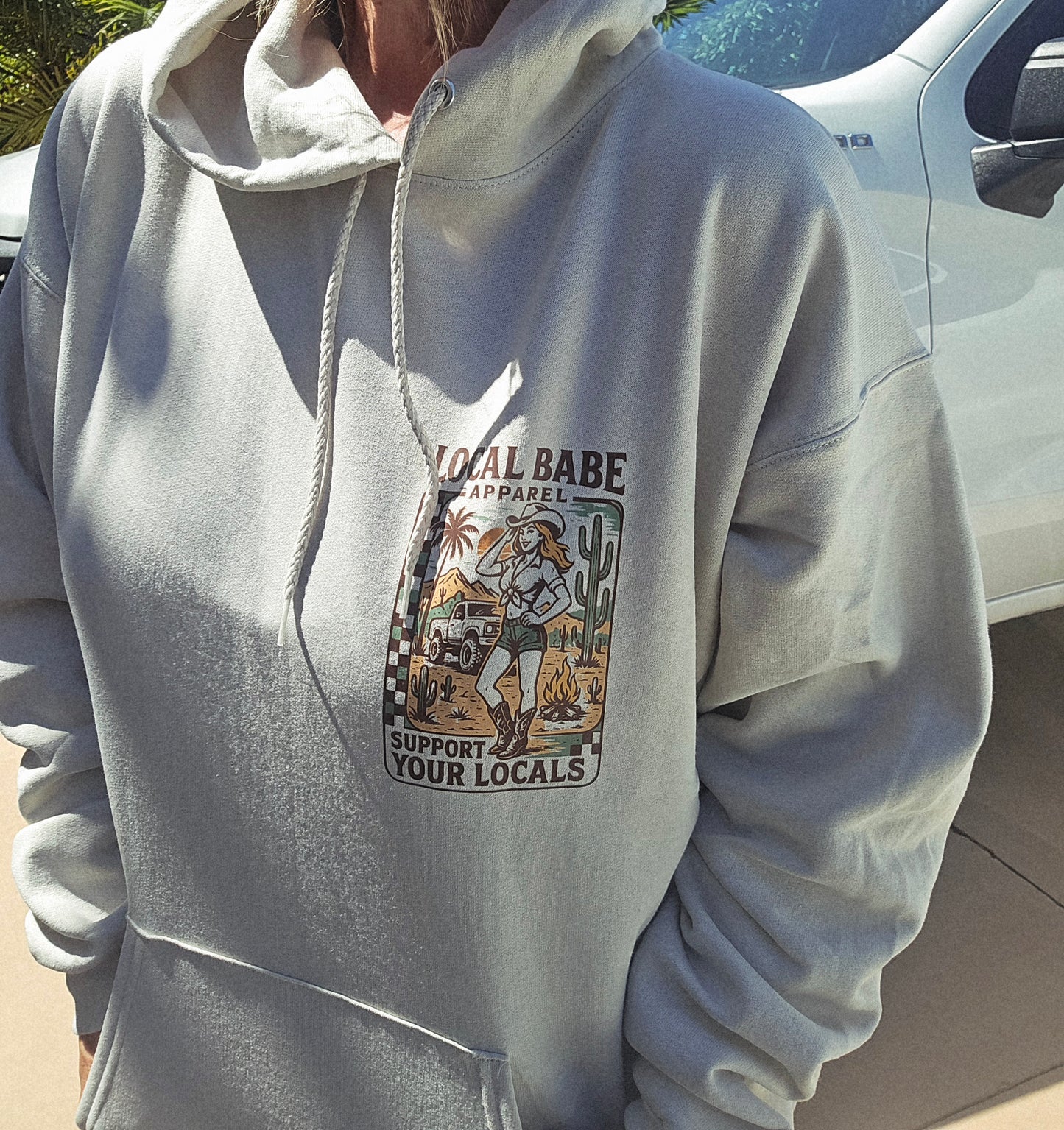 Support Your Locals Hoodie