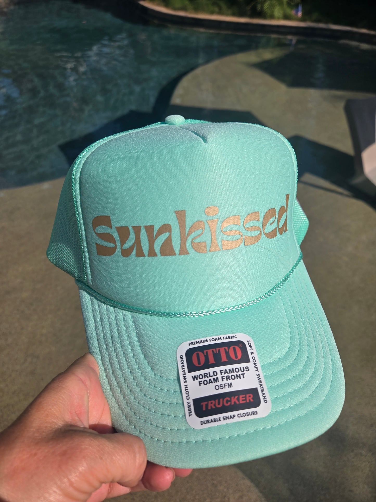 Sunkissed Trucker Neon Trucker Hat
