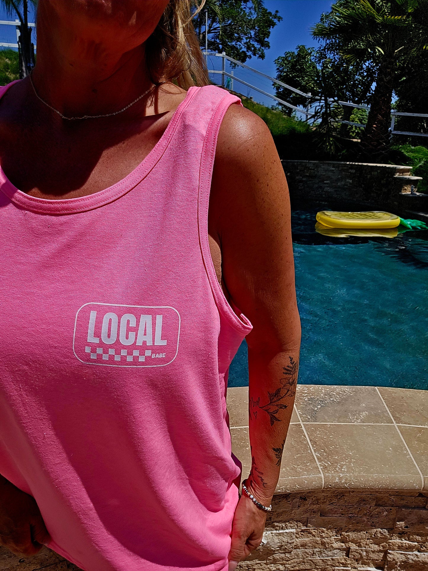 Local Vibe Oversized Surf Tank