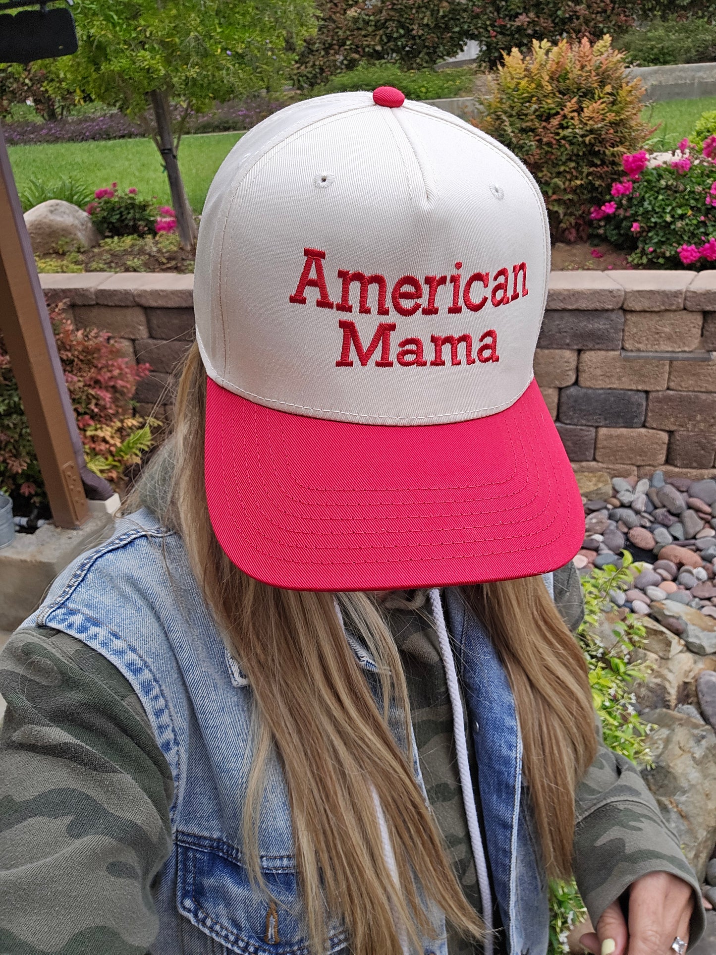 American Mama Classic Canvas Trucker Hat
