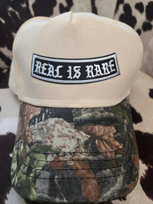 Real is Rare, Camo Canvas Hat
