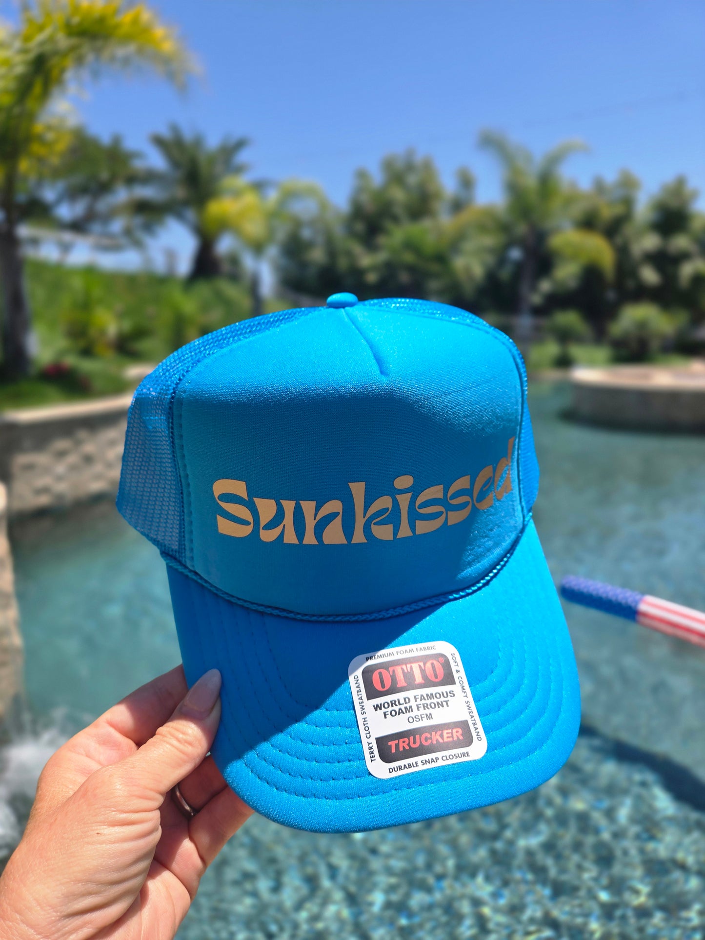 Sunkissed Trucker Neon Trucker Hat
