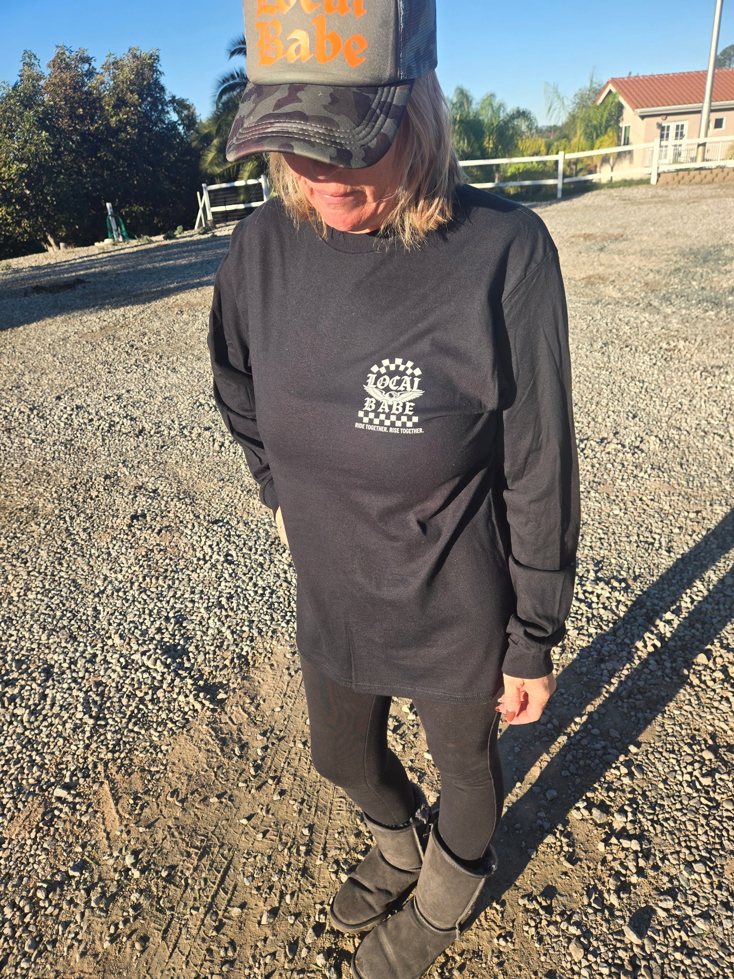 Ride Together, Rise Together Long Sleeve T-shirt