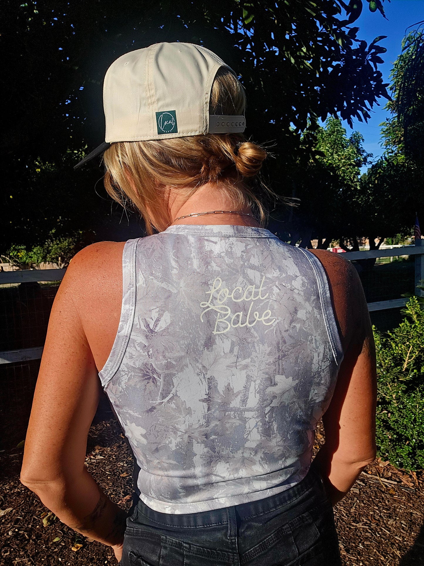 Stealth Camo Fitted Tank Top