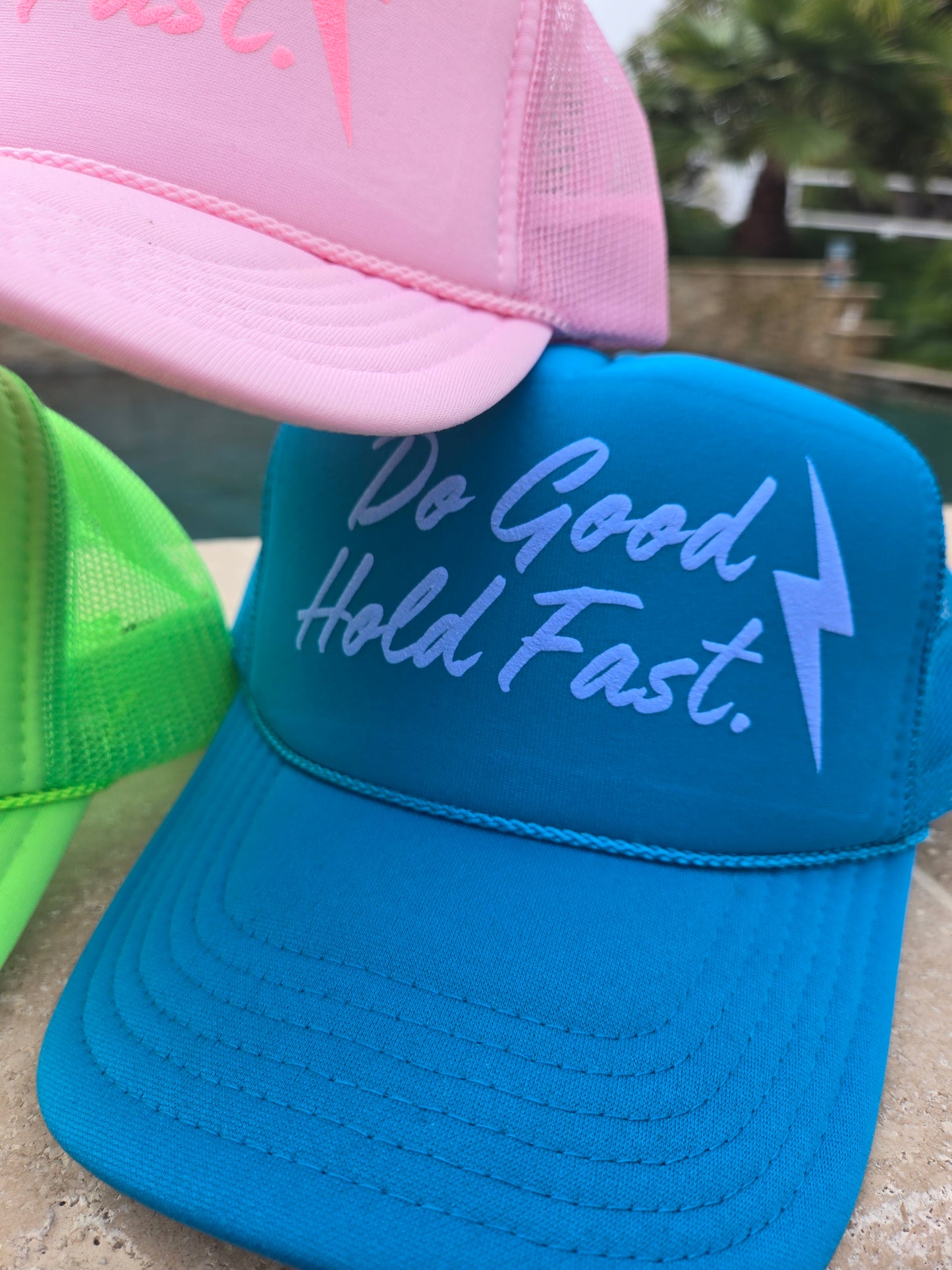 Do Good Hold Fast Trucker Hat