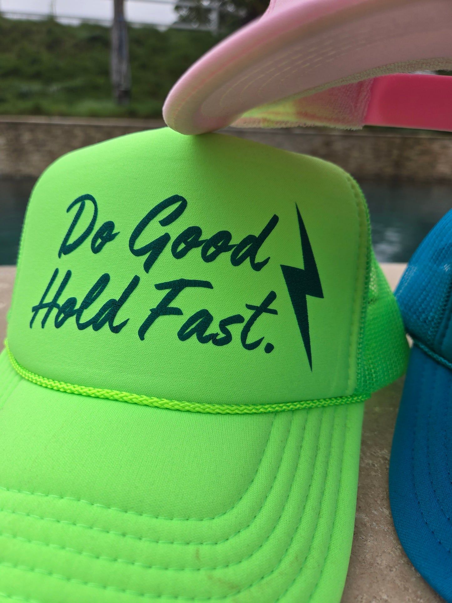 Do Good Hold Fast Trucker Hat