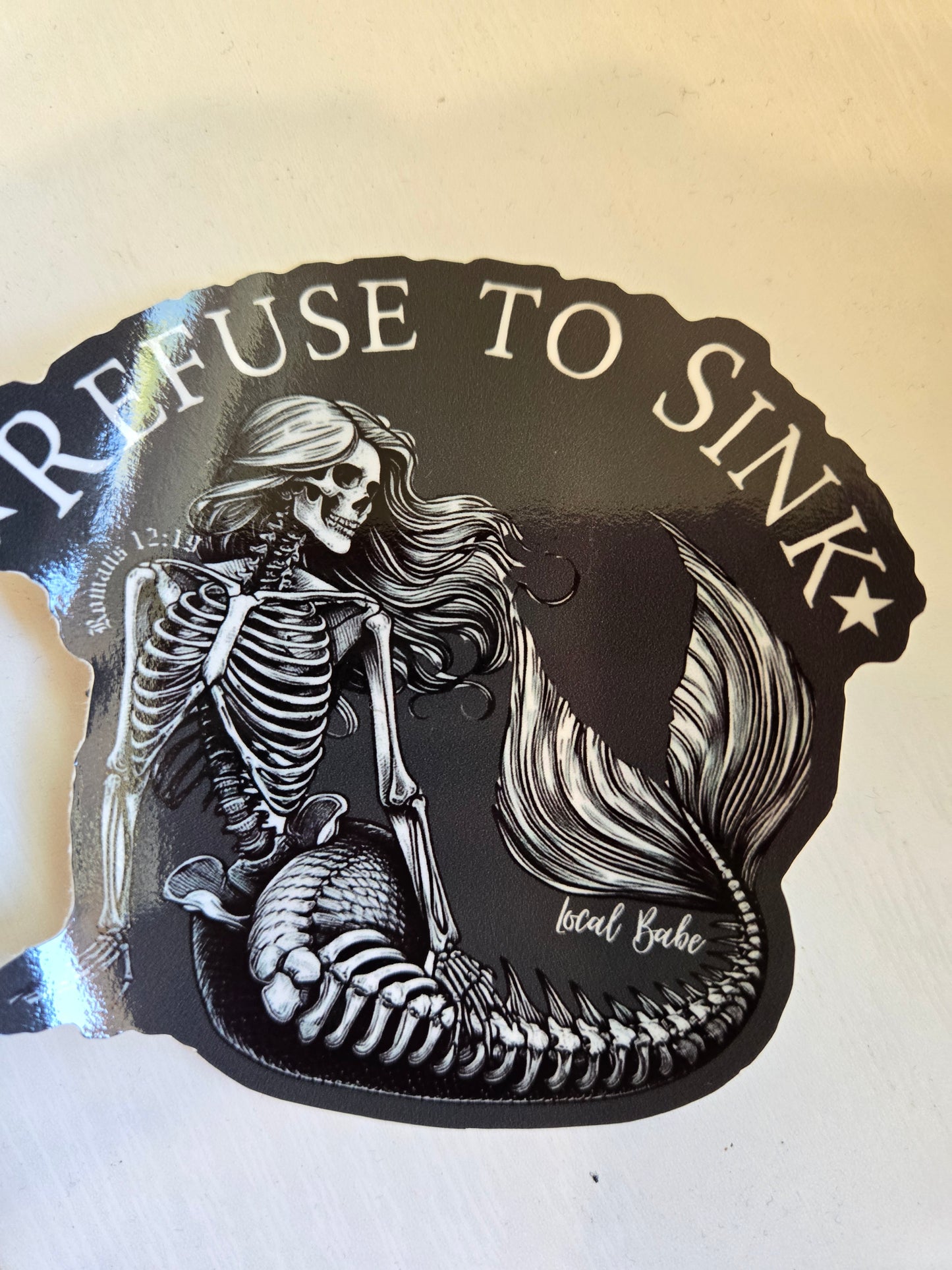 Refuse To Sink Sticker