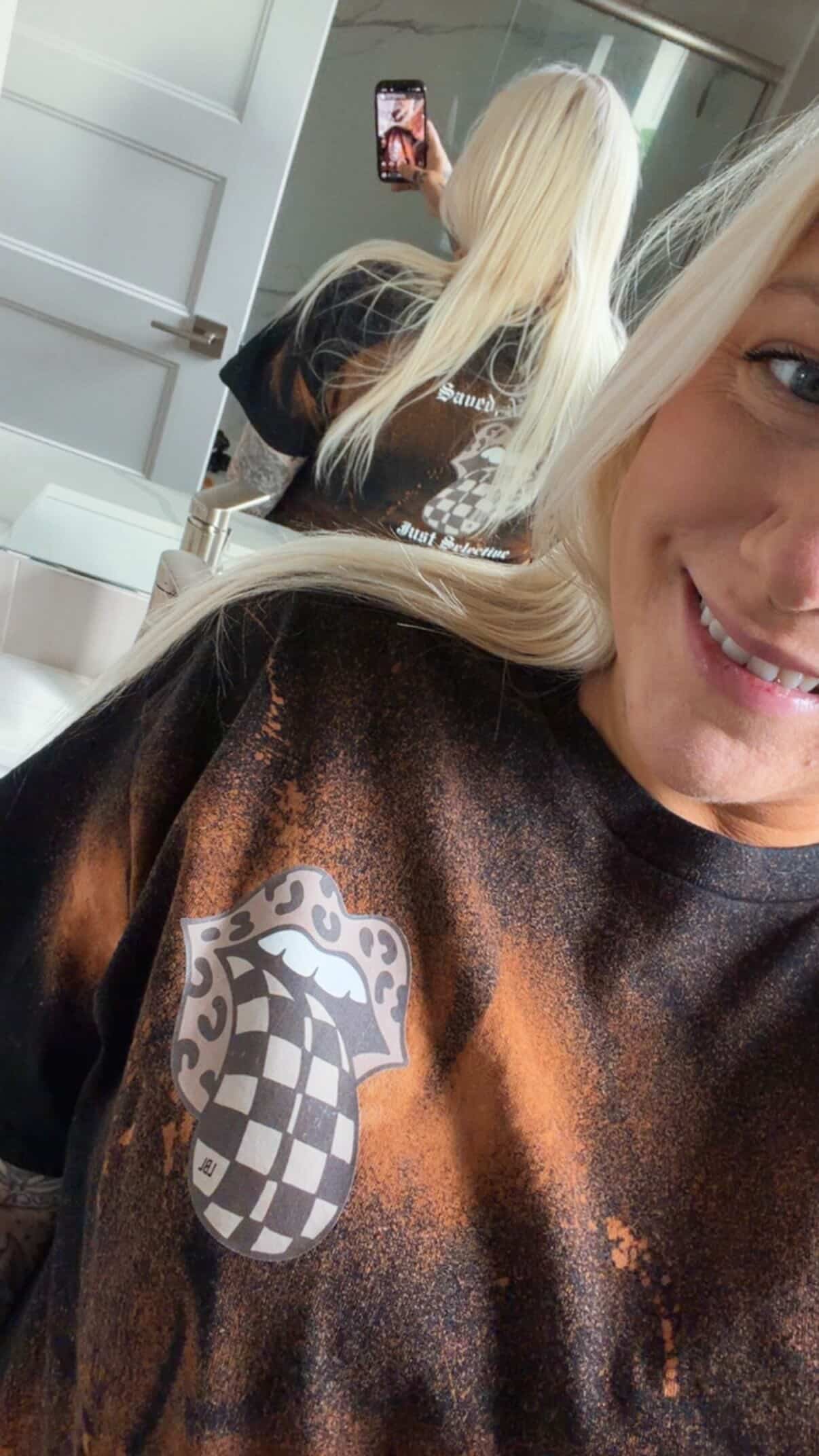 Saved, Not Silent Crop Tee