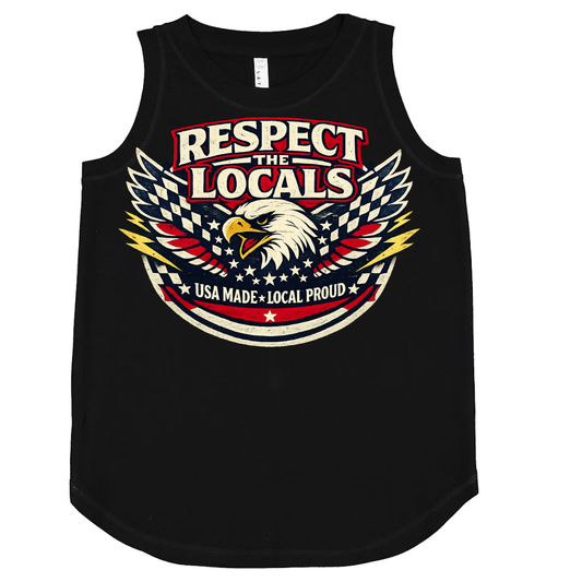 Respect The Locals Girl Tank