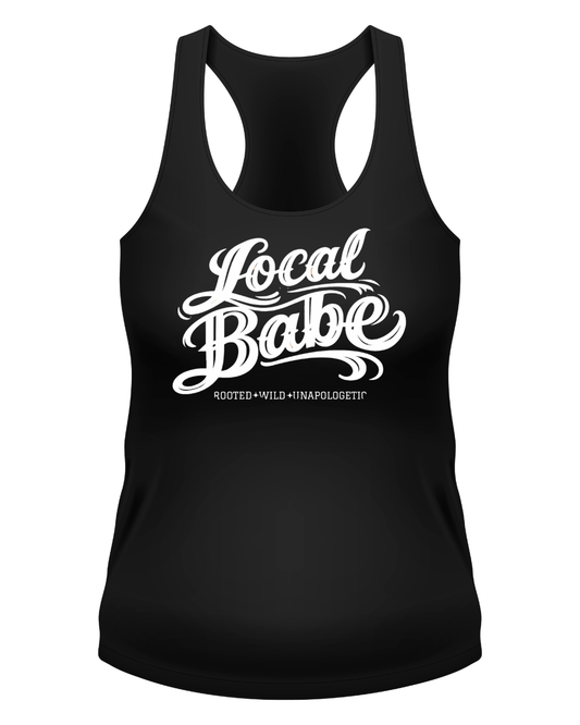 Rooted, Wild, Unapologetic Razor Back Tank Top