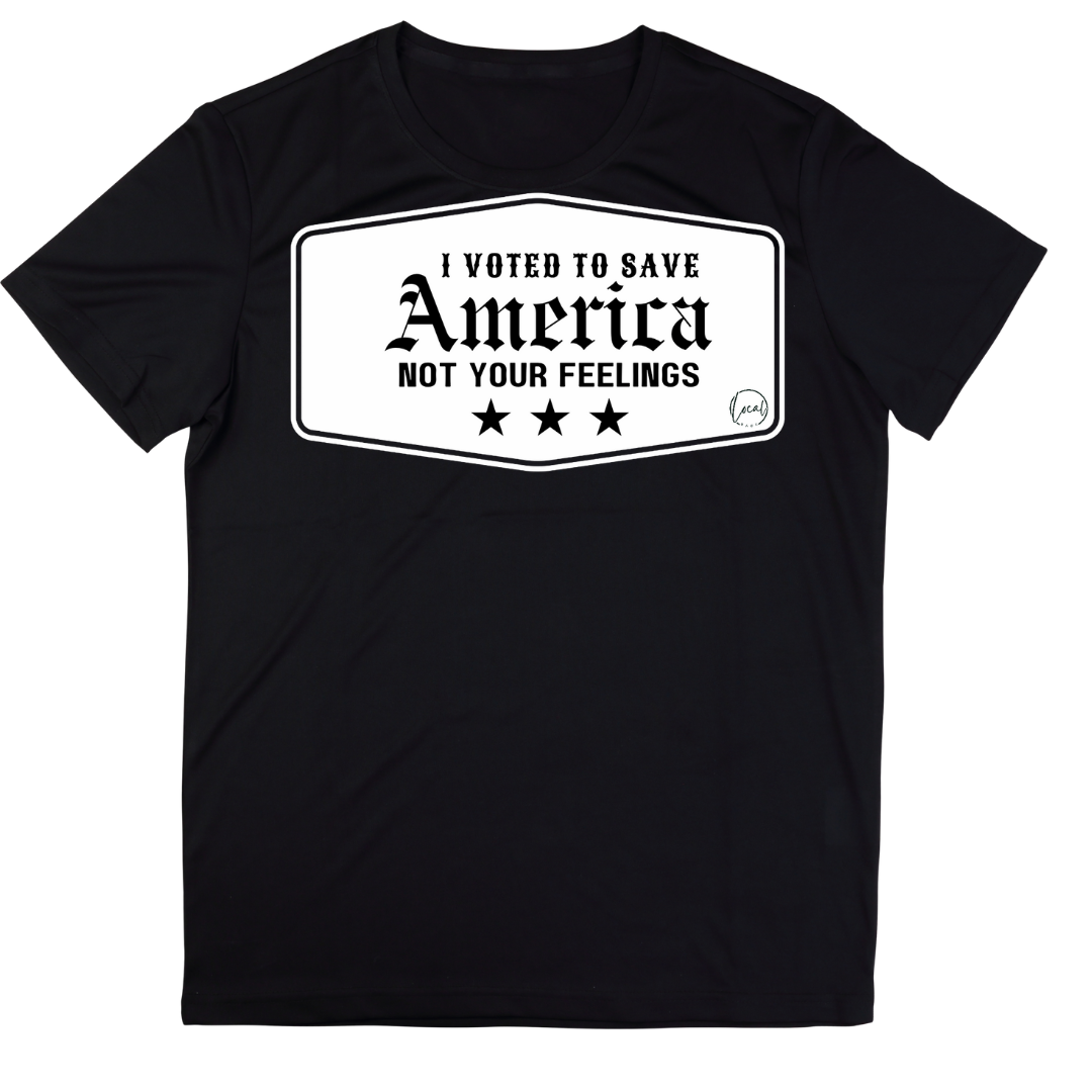 I voted to save America, T-shirt