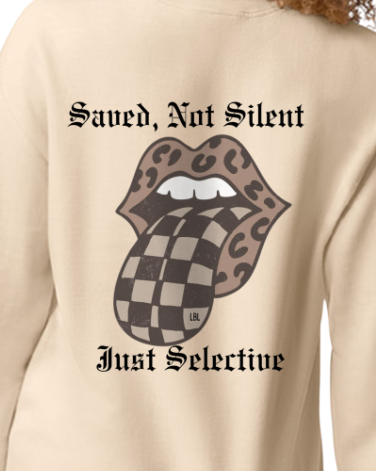 Saved, Not Silent Crewneck Sweatshirt