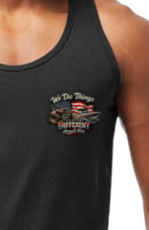 We do Things  A Little Different Around Here Mens Muscle Tank