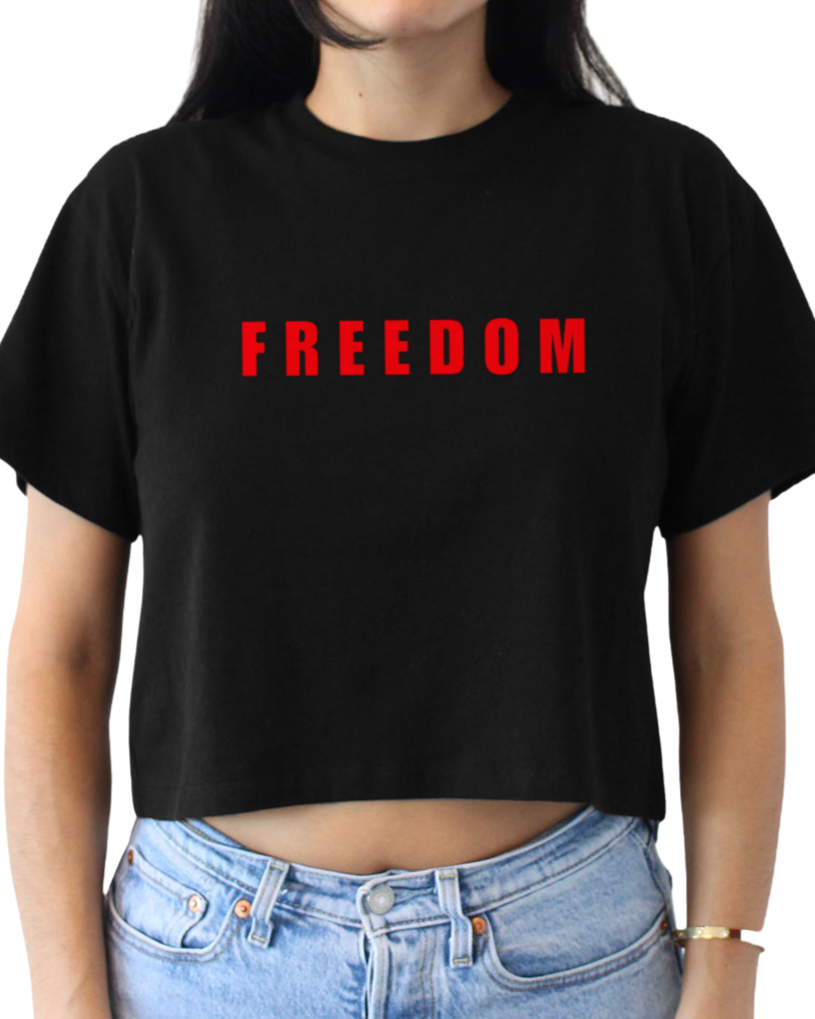 Live Like Charlie Women's Crop Boxie T-shirt