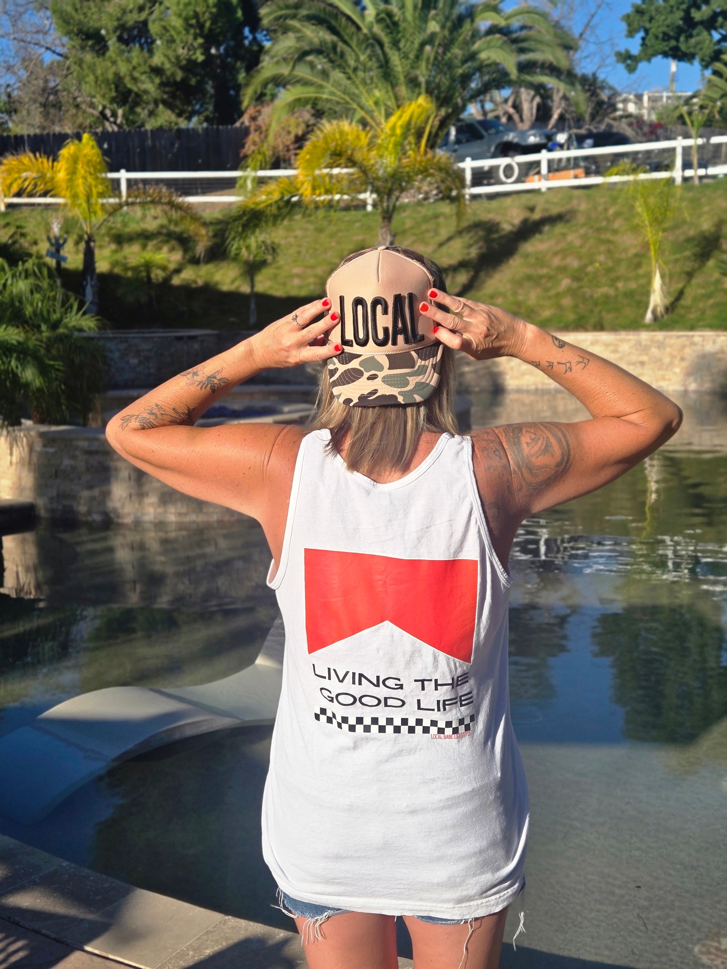 Living The Good Life Tank Top