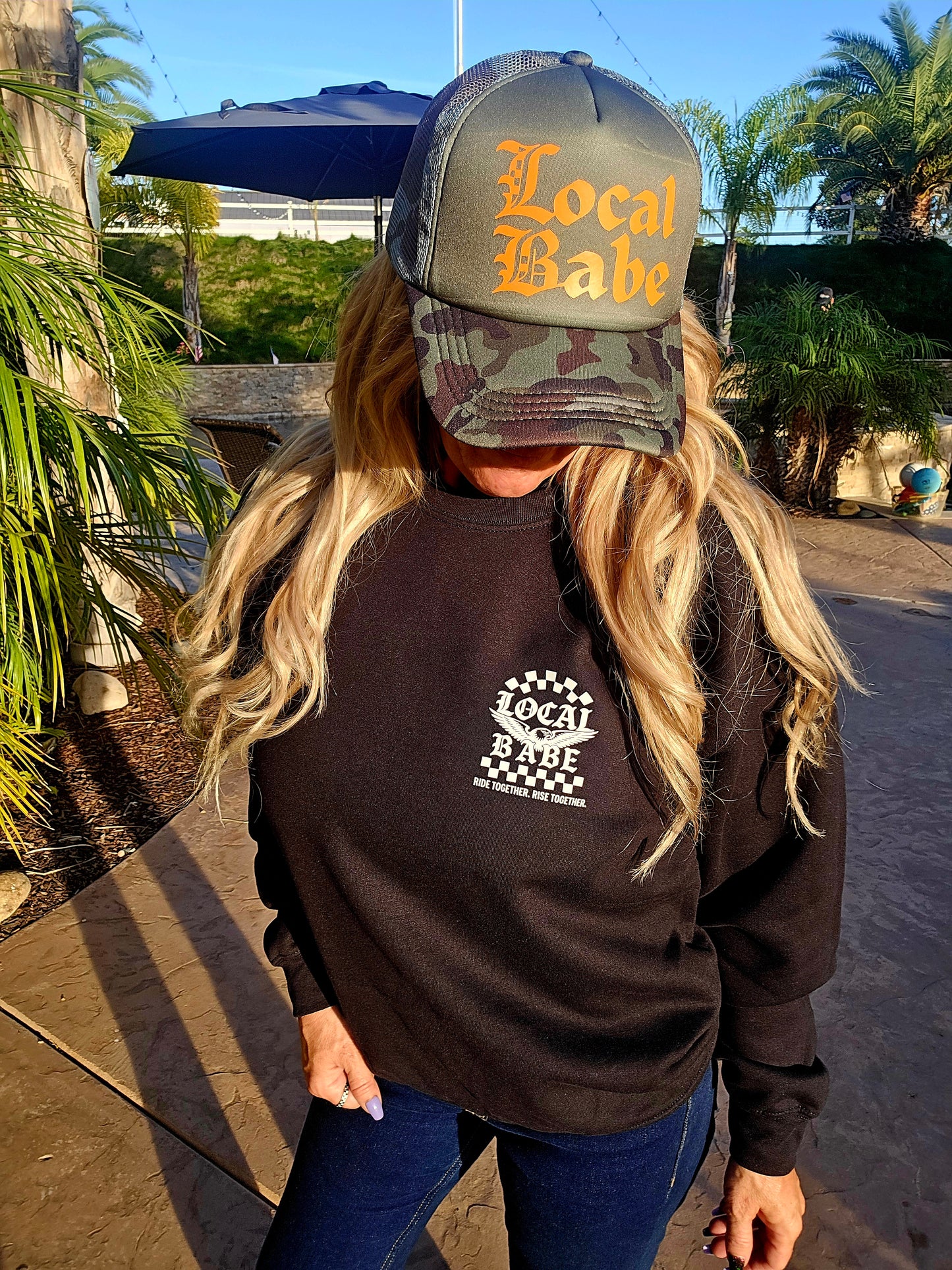 Ride Together Rise Together Crewneck Sweatshirt