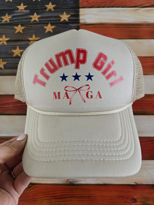 Trump Girl, Maga Trucker Hat