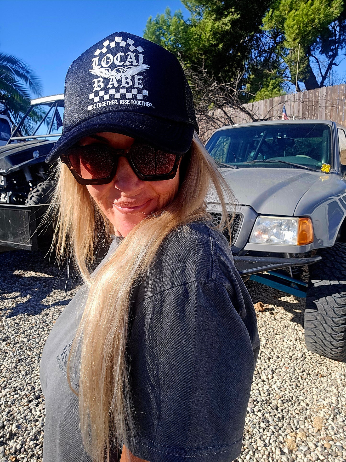 Ride Together, Rise Together  Trucker Hat
