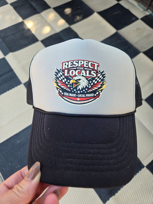 Respect The Locals Trucker Hat
