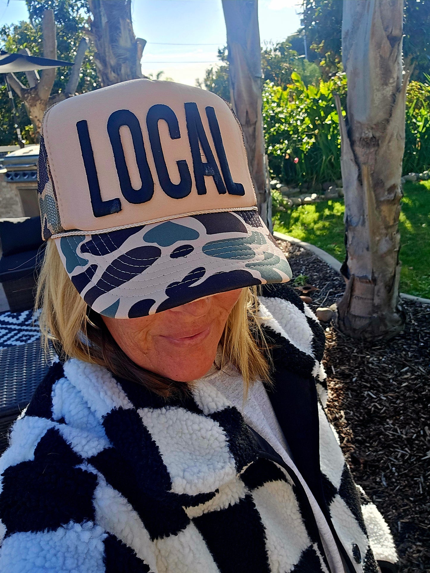 LOCAL Camo Trucker Hat