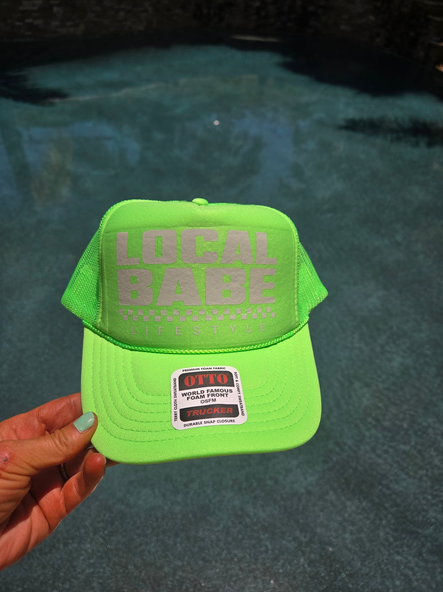 Summer Neon Party Trucker Hat