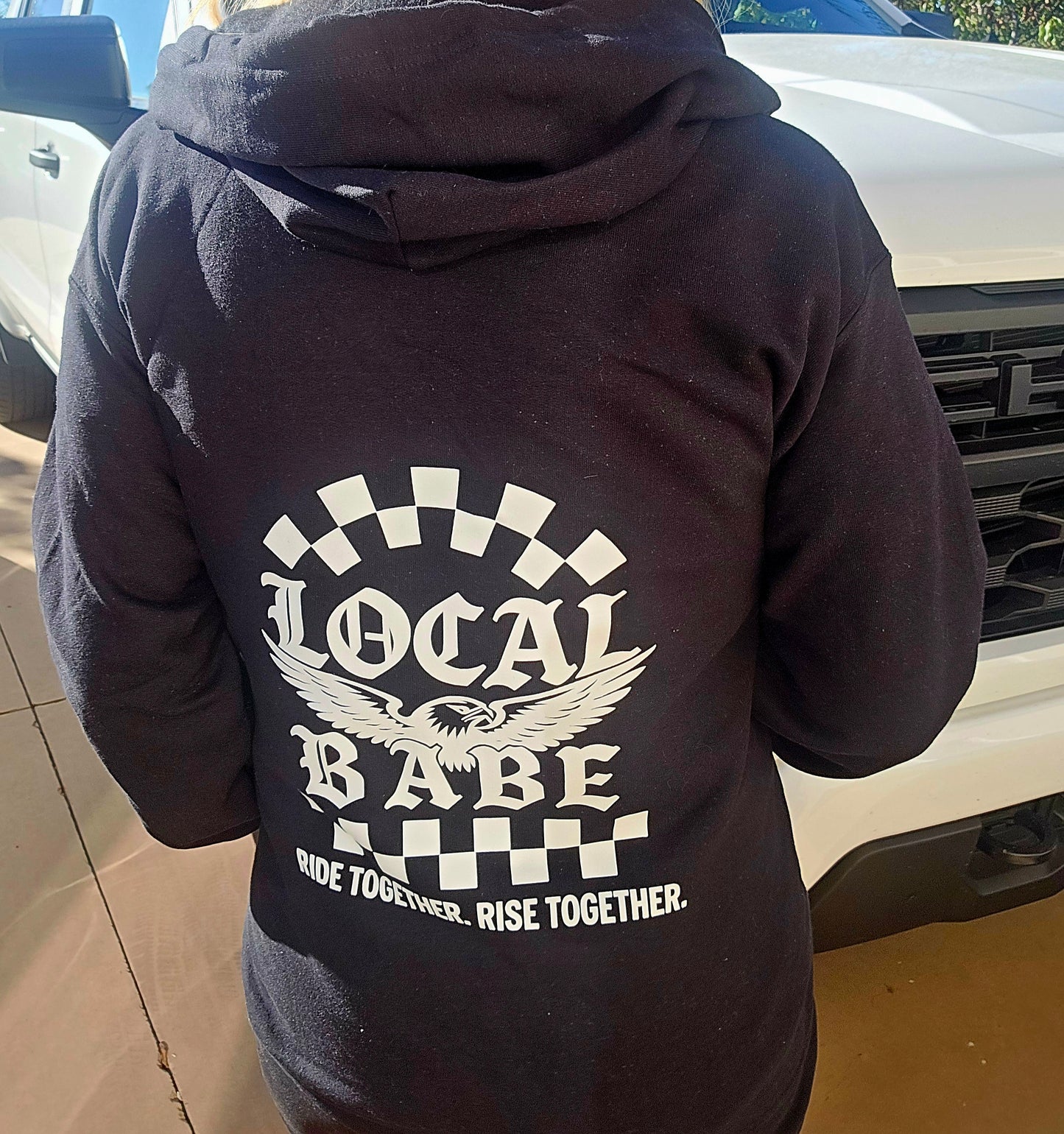 Ride Together Rise Together Zip Up Hoodie