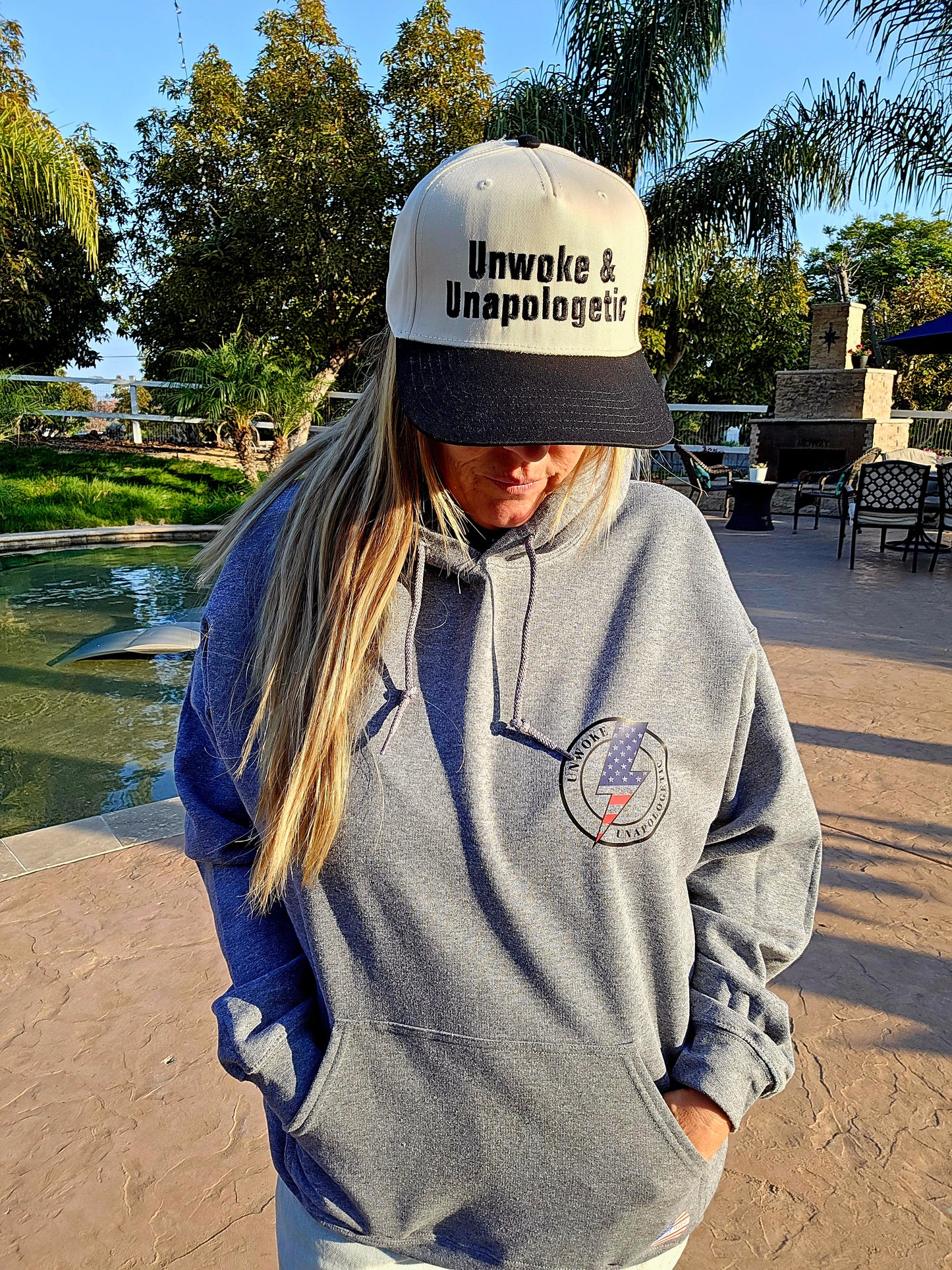 Unwoke Unapologetic  Classic Canvas Trucker Hat