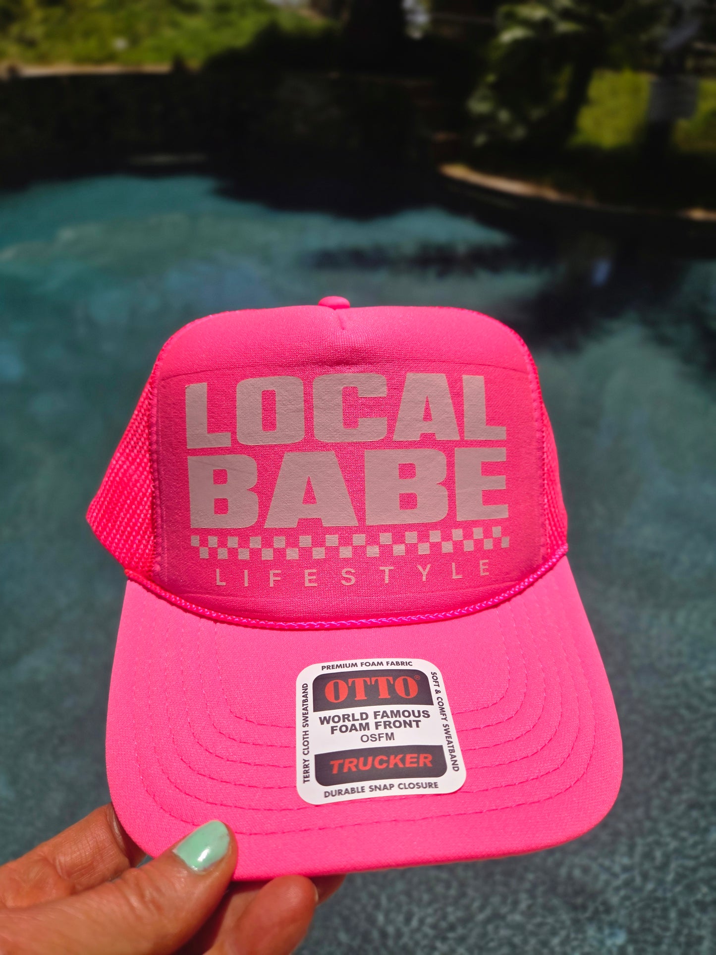 Summer Neon Party Trucker Hat