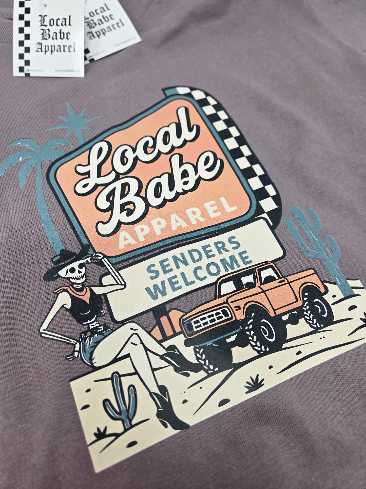 Senders Welcome Boxy Festival T-Shirt