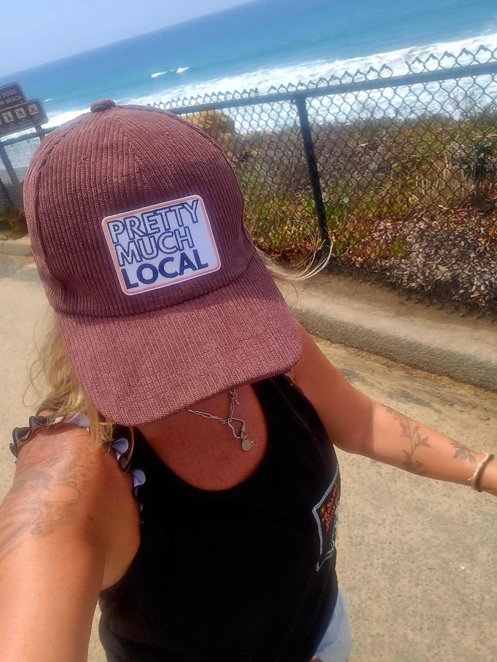 Pretty Much Local, Corduroy Adjustable Hat