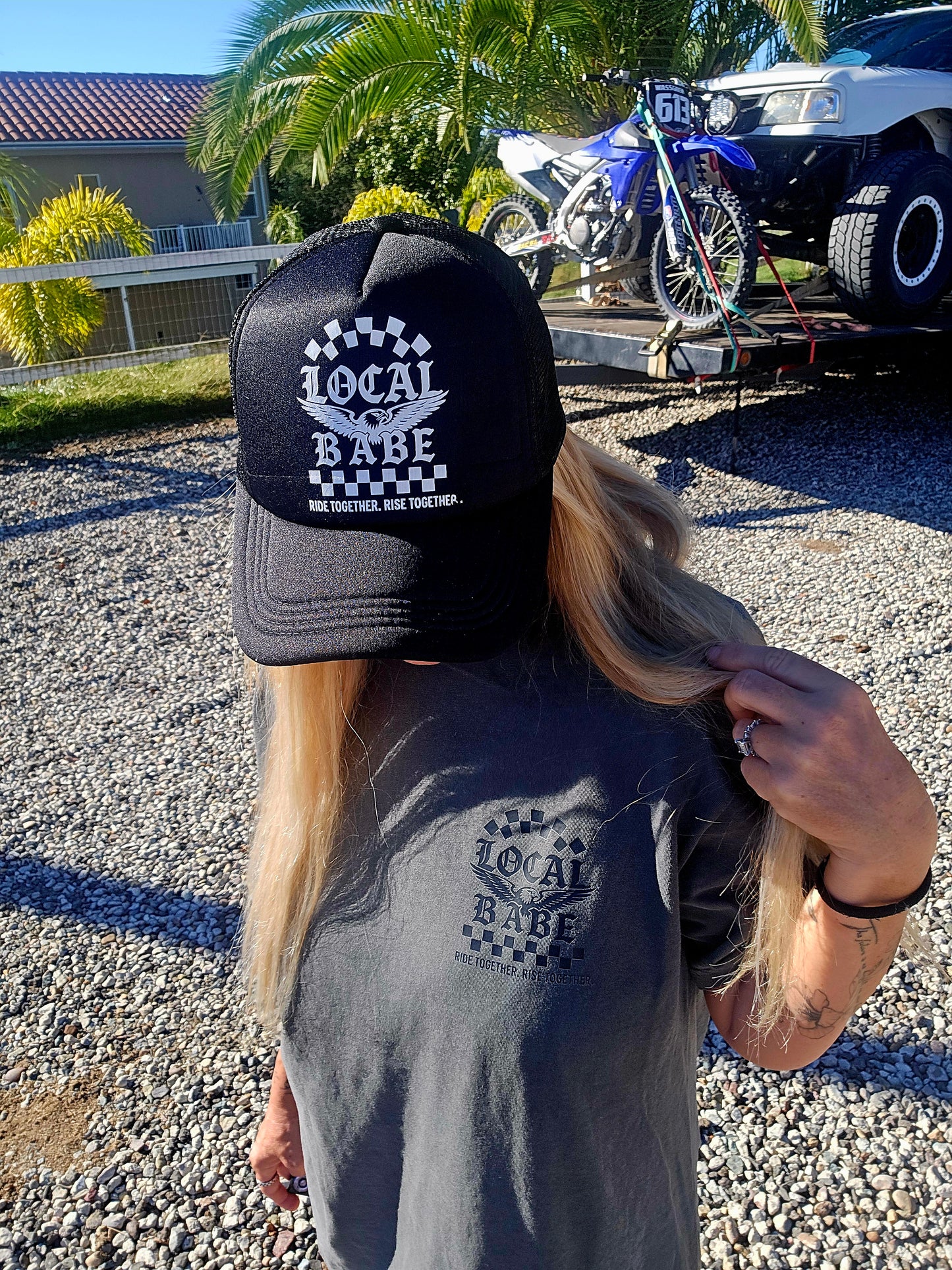 Ride Together, Rise Together  Trucker Hat