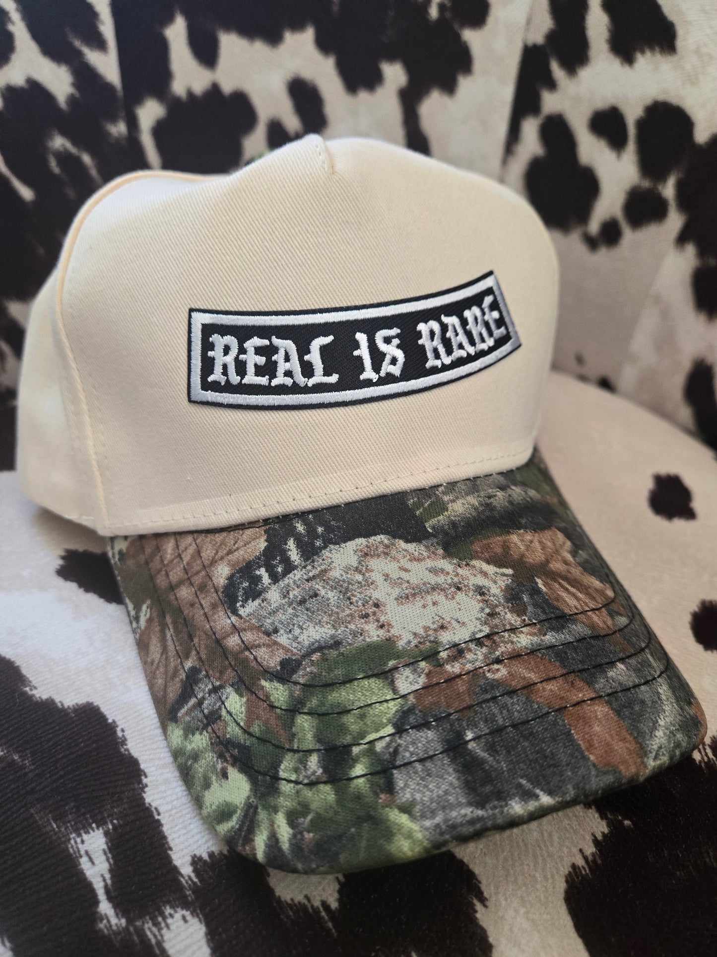 Real is Rare, Camo Canvas Hat