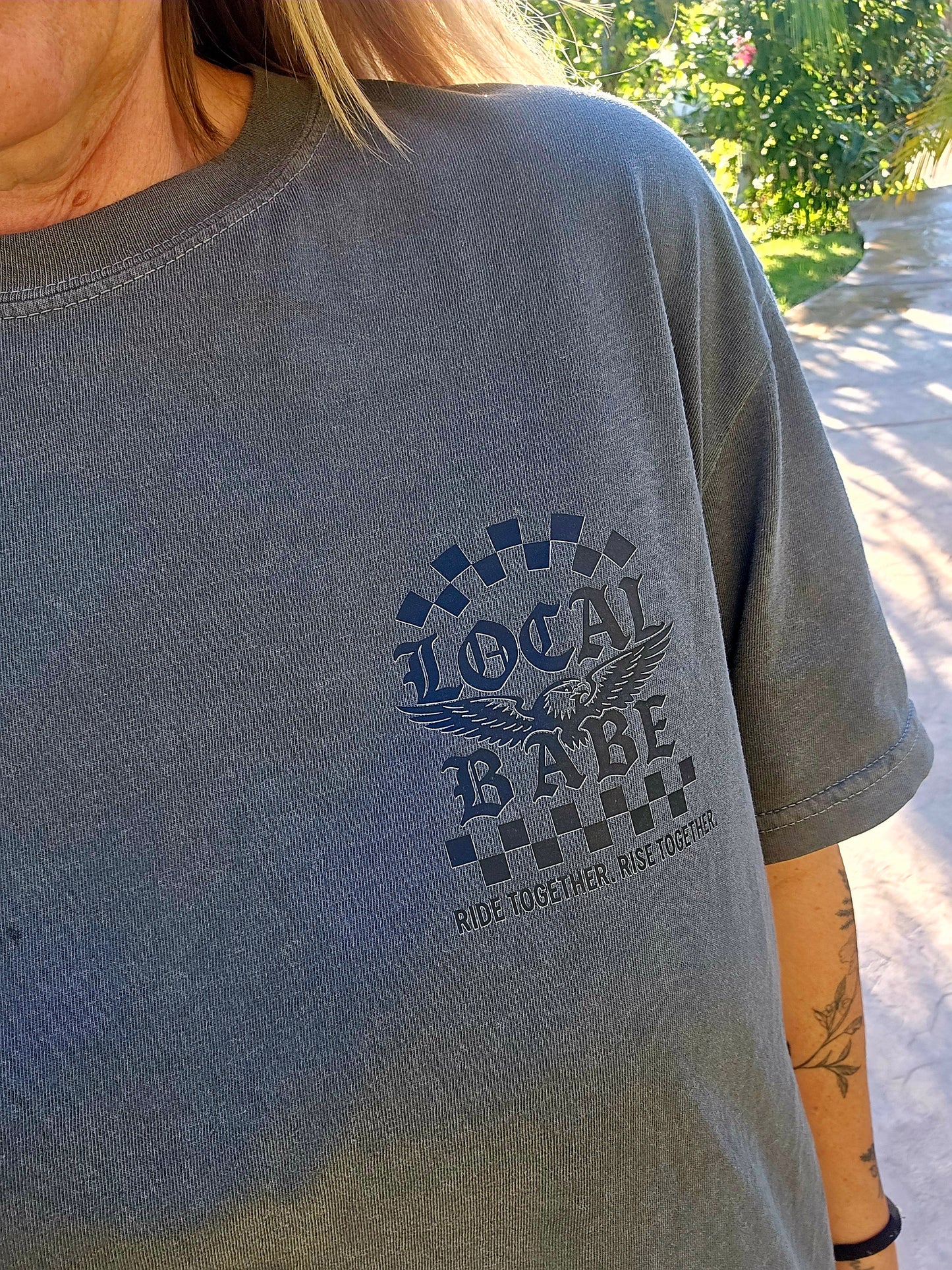 Ride Together Rise Together  Oversized T-shirt