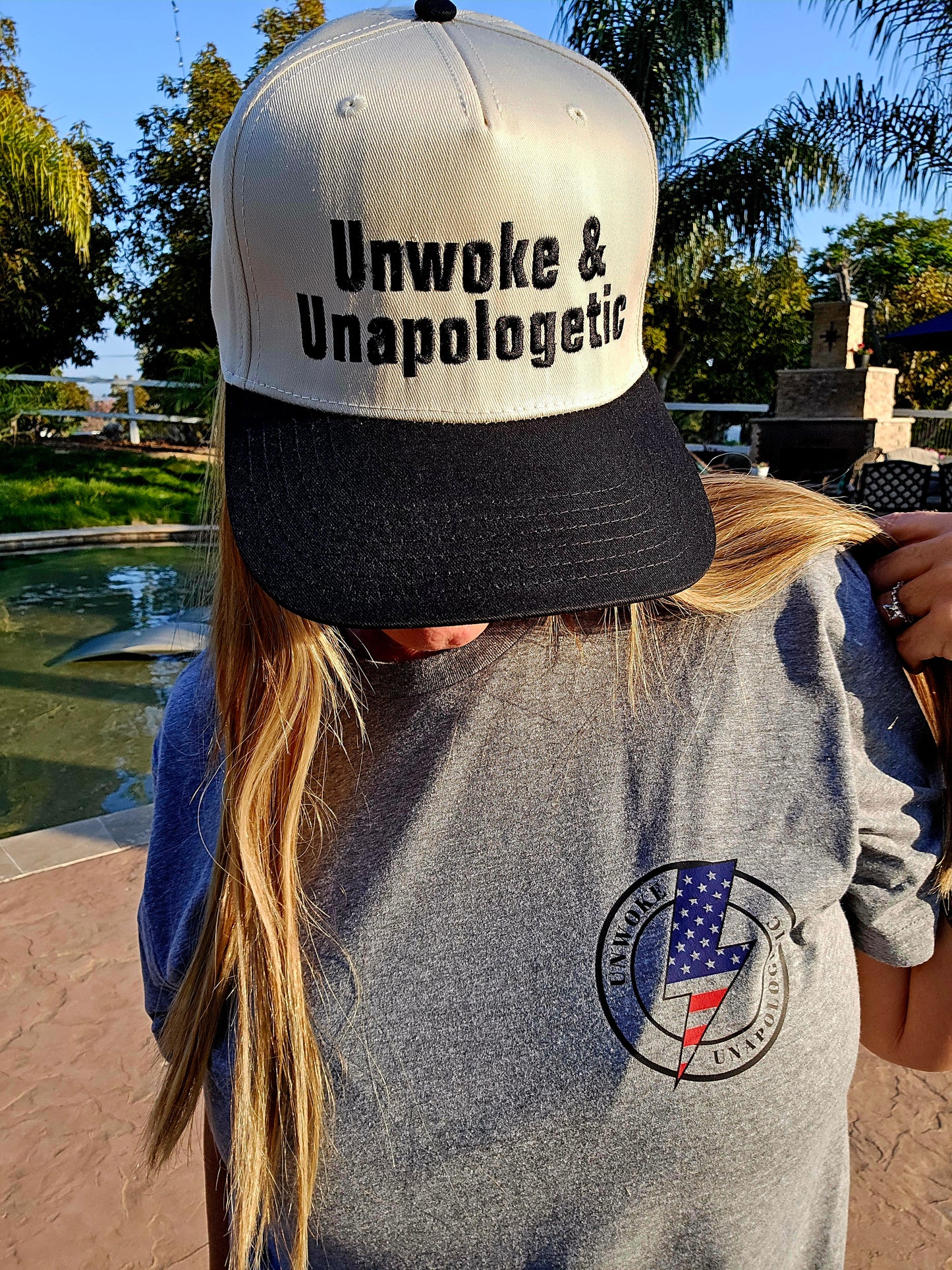Unwoke Unapologetic  Classic Canvas Trucker Hat
