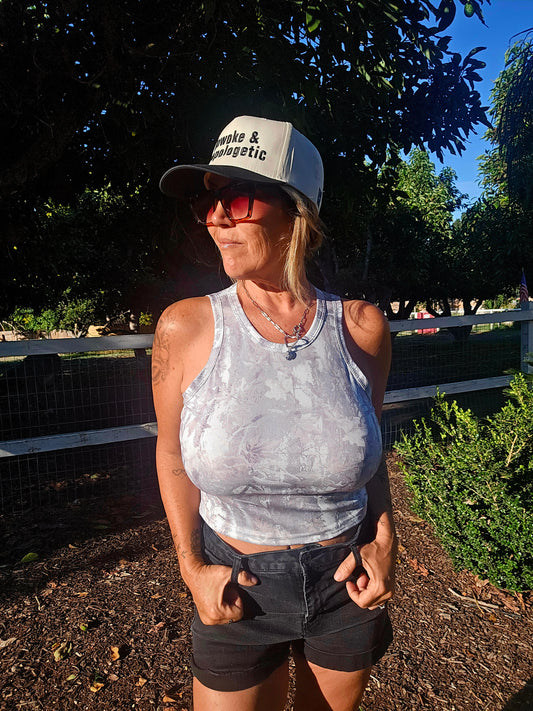 Stealth Camo Fitted Tank Top