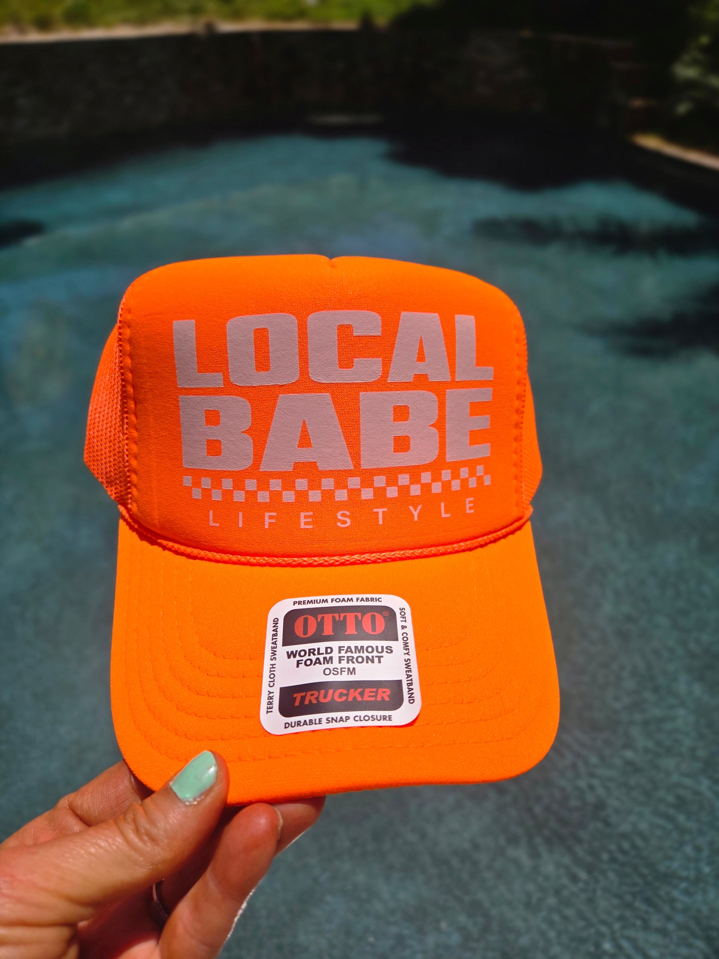 Summer Neon Party Trucker Hat