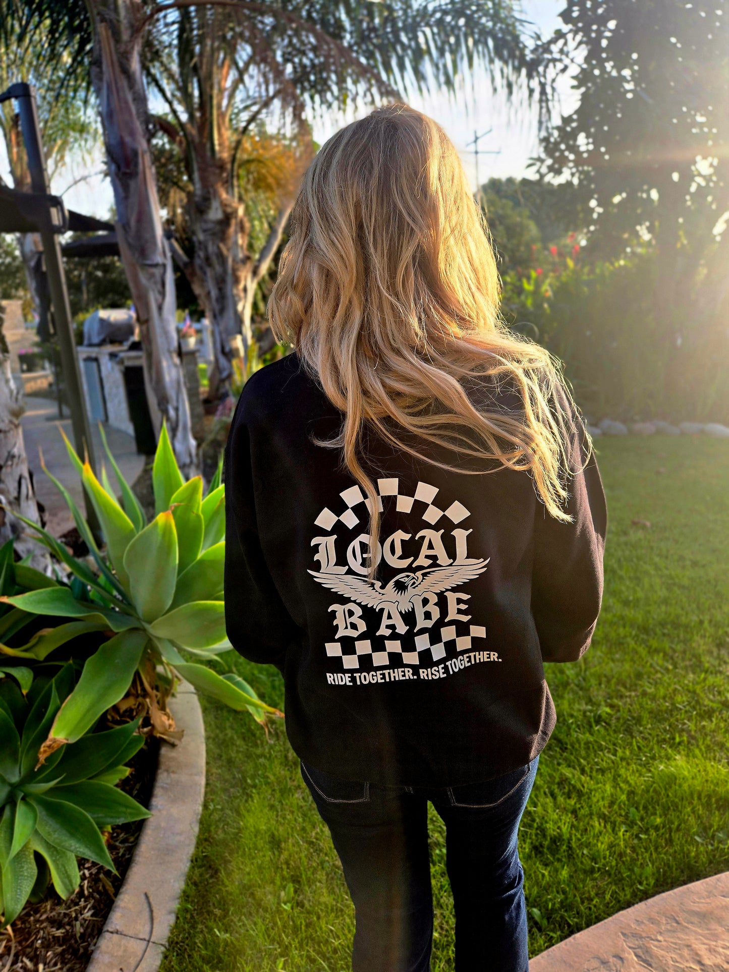 Ride Together Rise Together Crewneck Sweatshirt