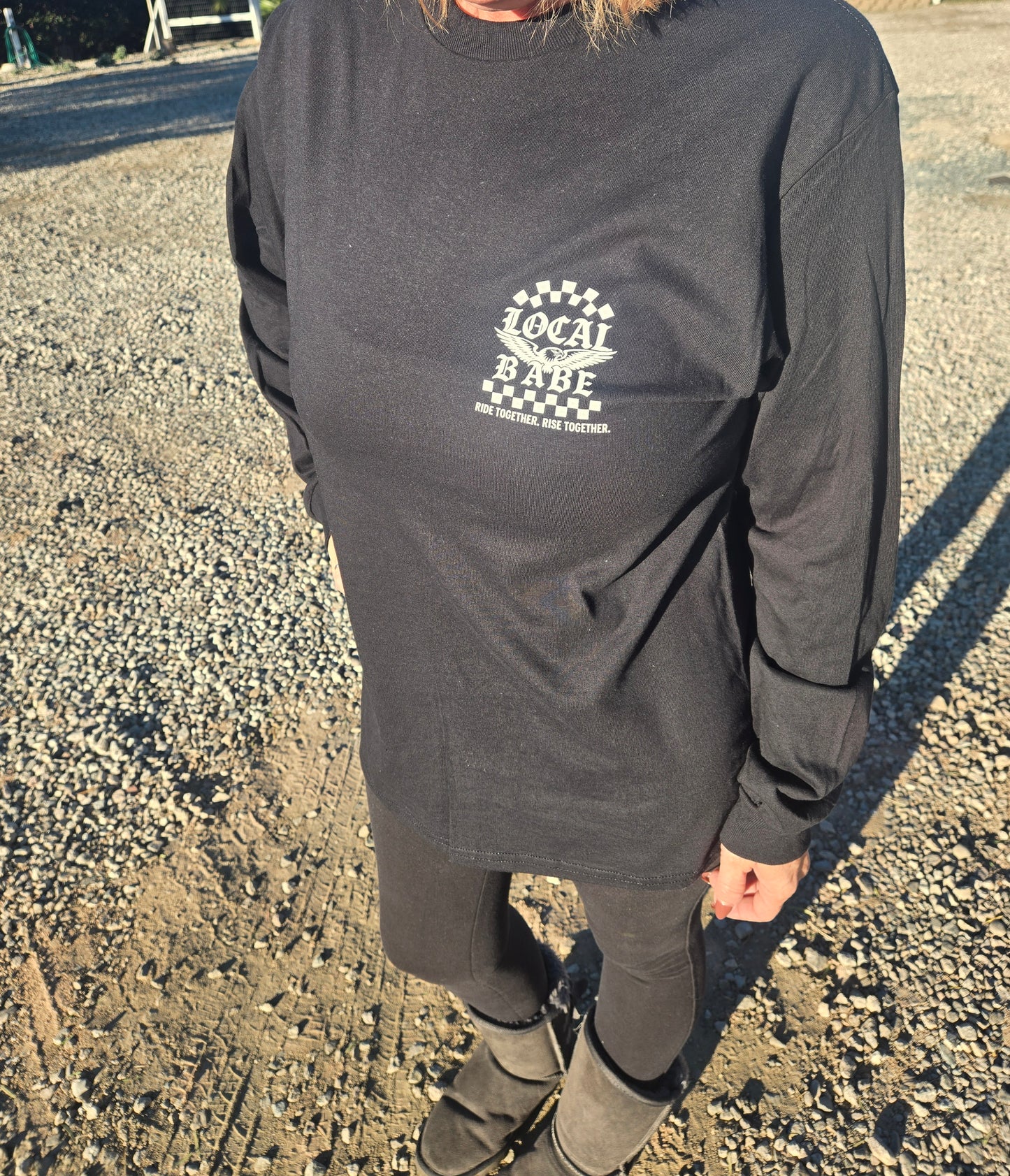 Ride Together, Rise Together Long Sleeve T-shirt