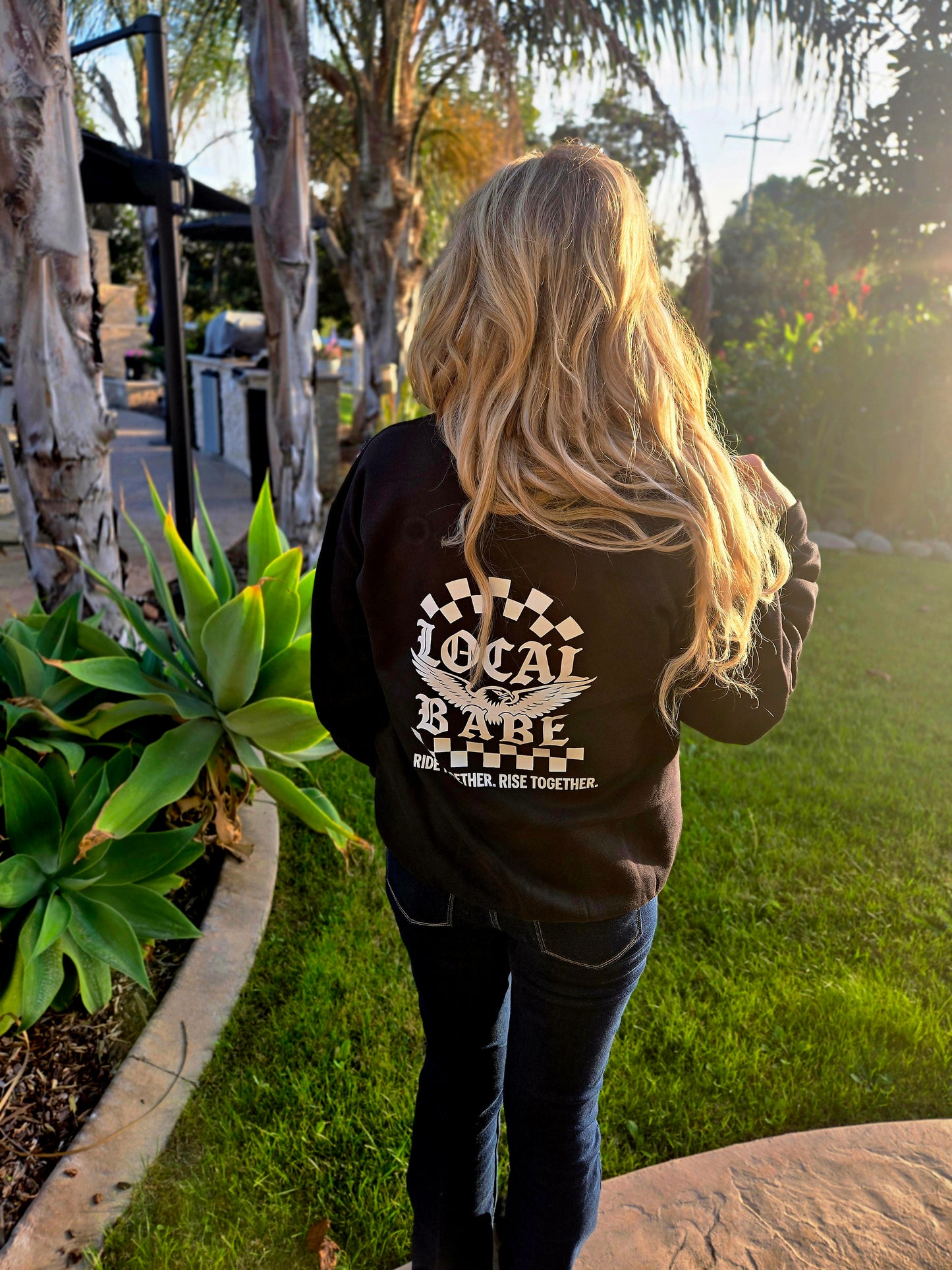 Ride Together Rise Together Crewneck Sweatshirt