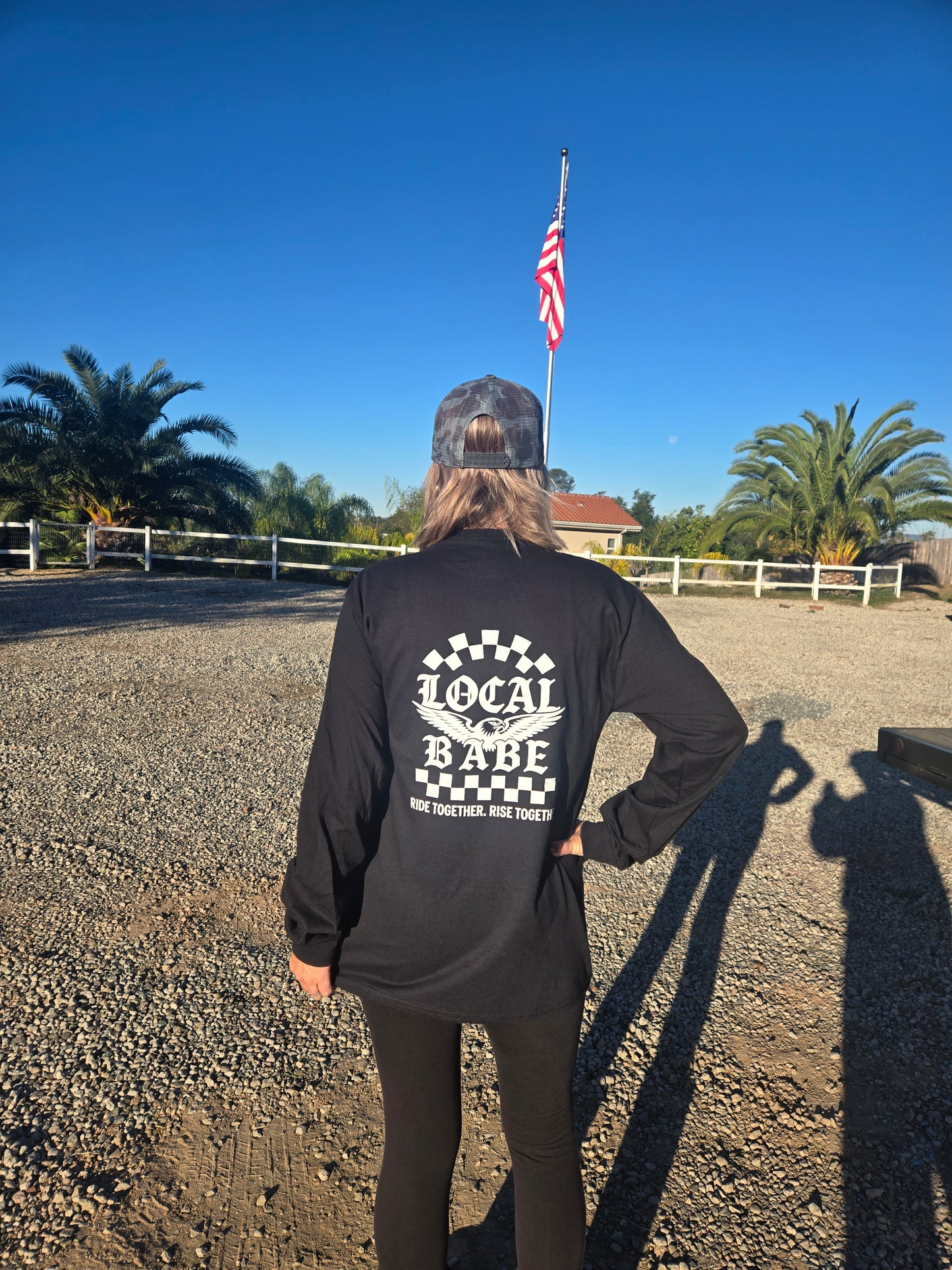 Ride Together, Rise Together Long Sleeve T-shirt