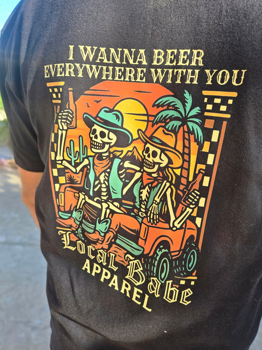 Tailgate Beer With You T-shirt