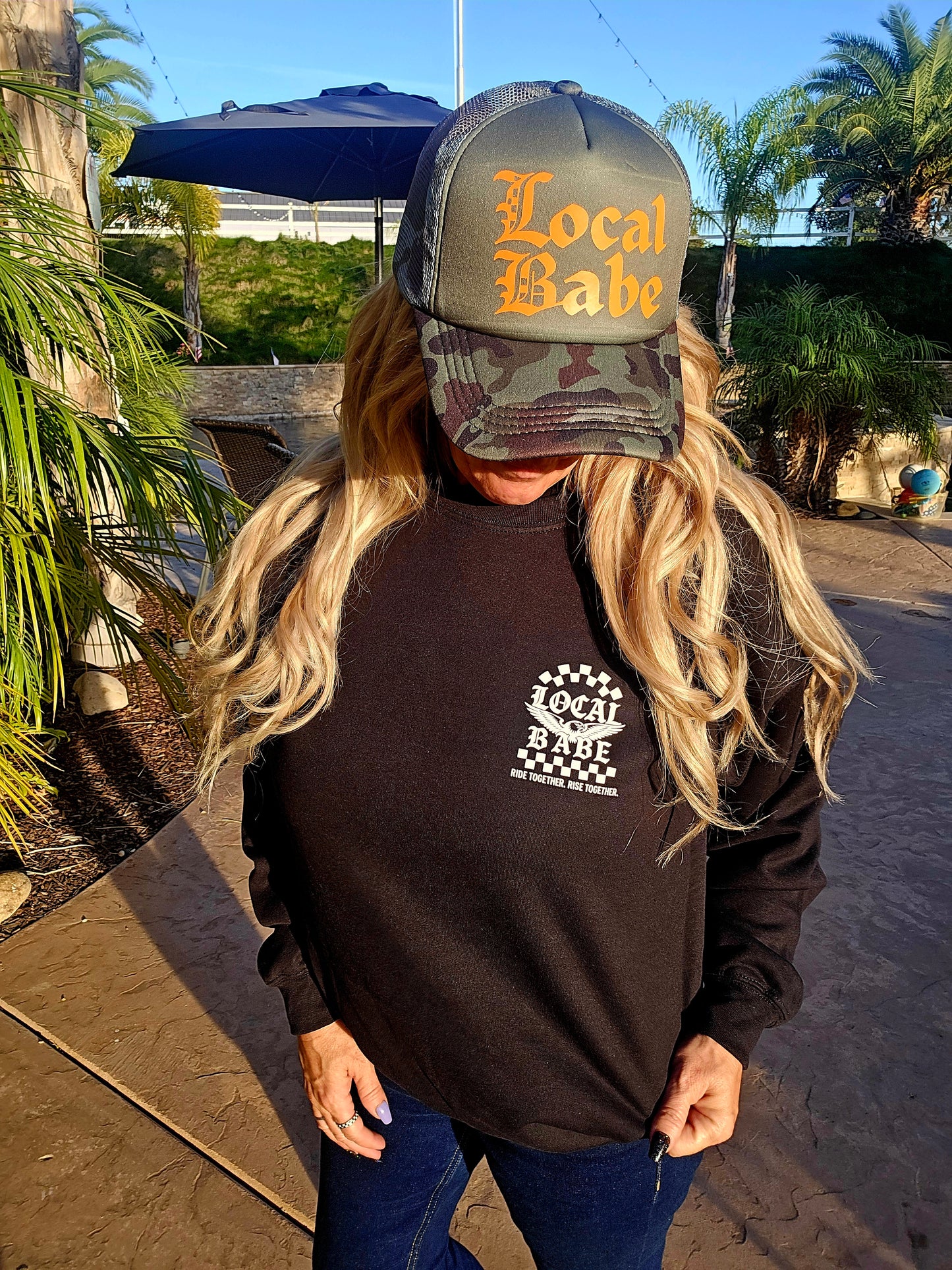 Ride Together Rise Together Crewneck Sweatshirt