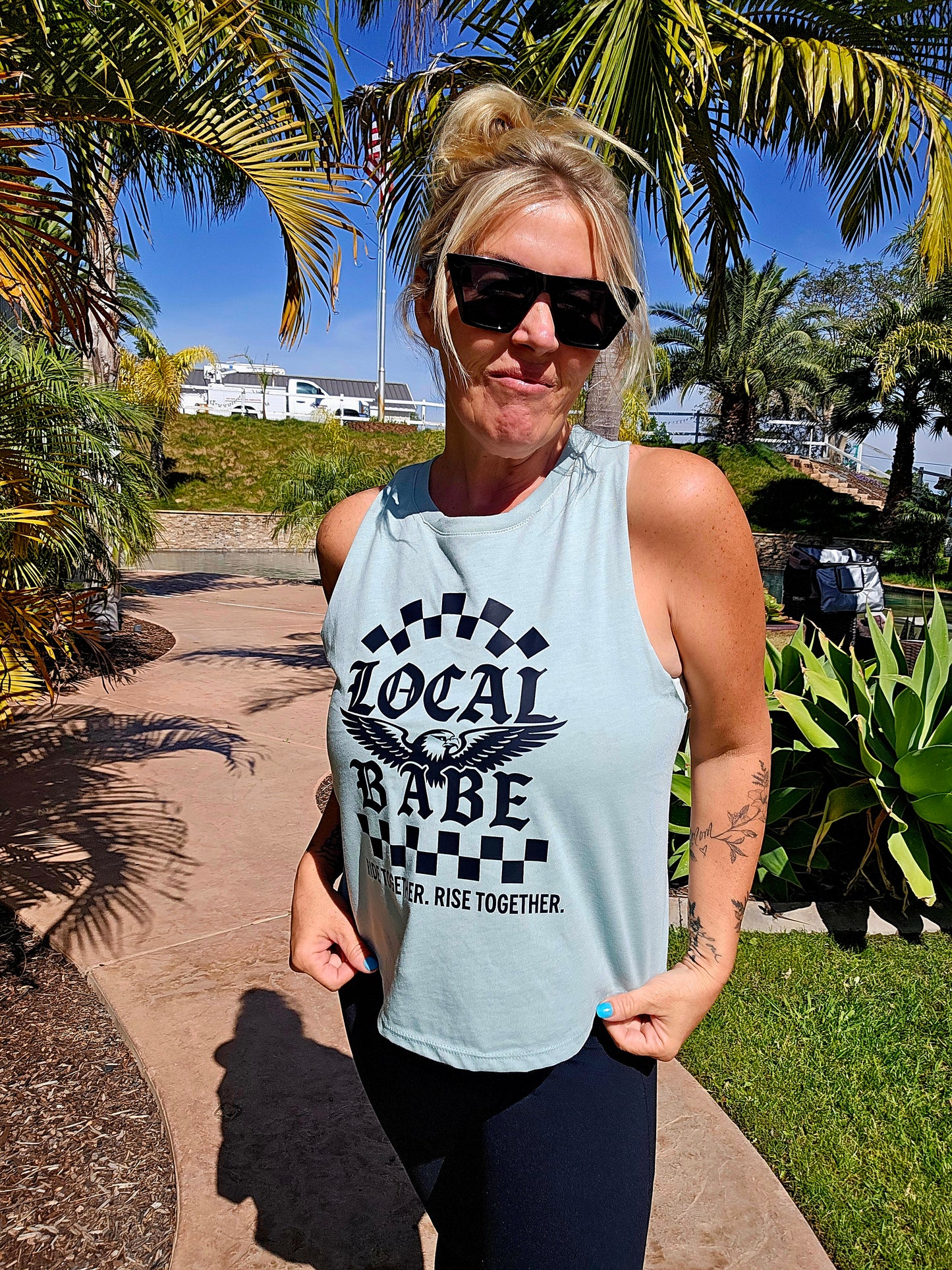 Ride Together, Rise Together Muscle Tank
