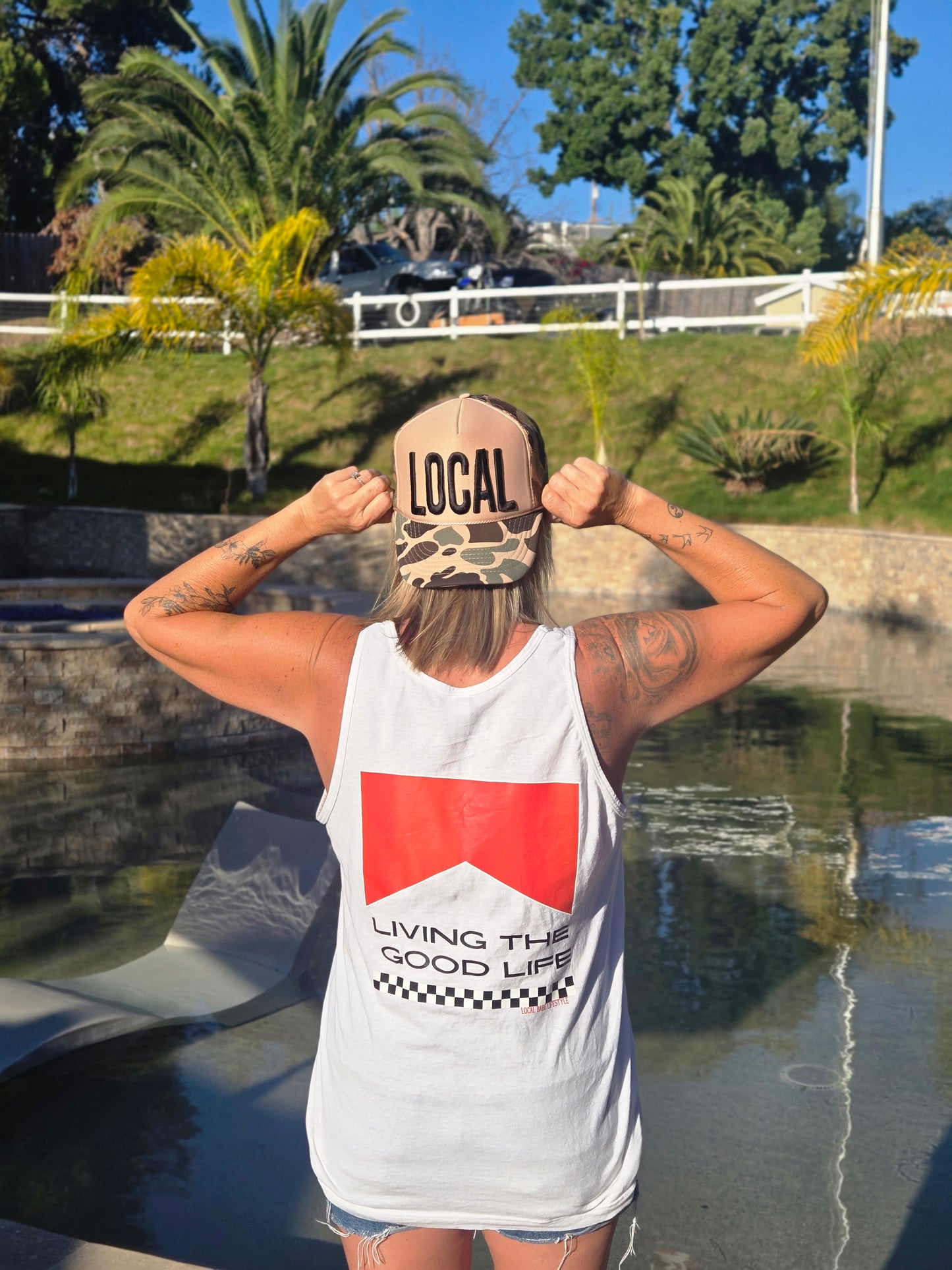 Living The Good Life Tank Top